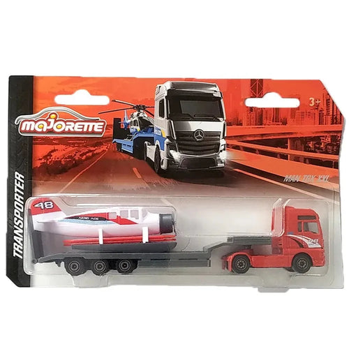 Majorette Licensed Transporter Toy (MAN TGX XXL) - Red