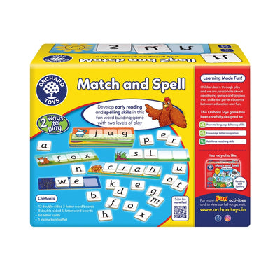 Match and Spell Educational Game