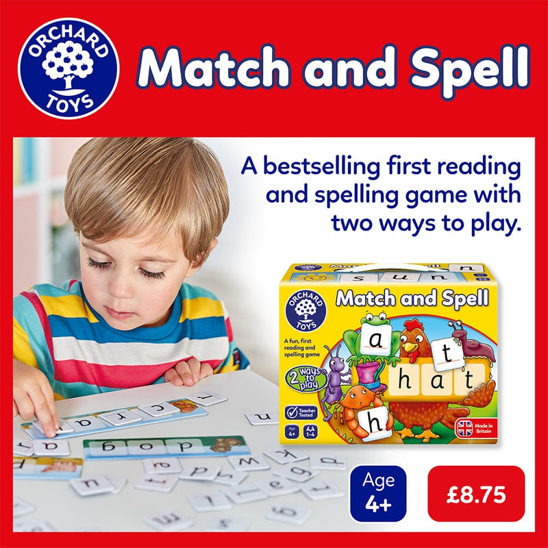 Match and Spell Educational Game