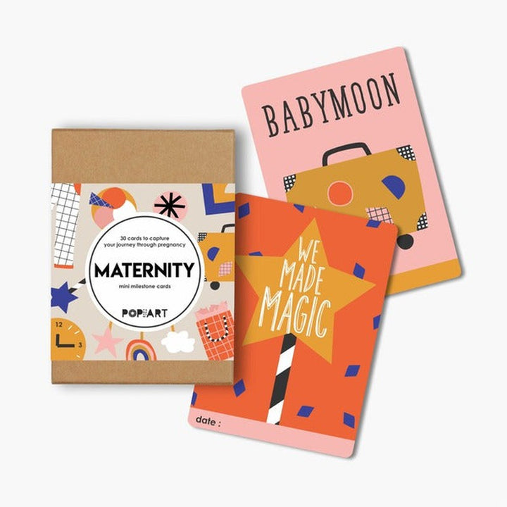 Mini Milestone Cards for Baby Shower Gifts - Maternity