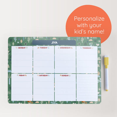 Personalised Magnetic Meal Planner (COD Not Available)