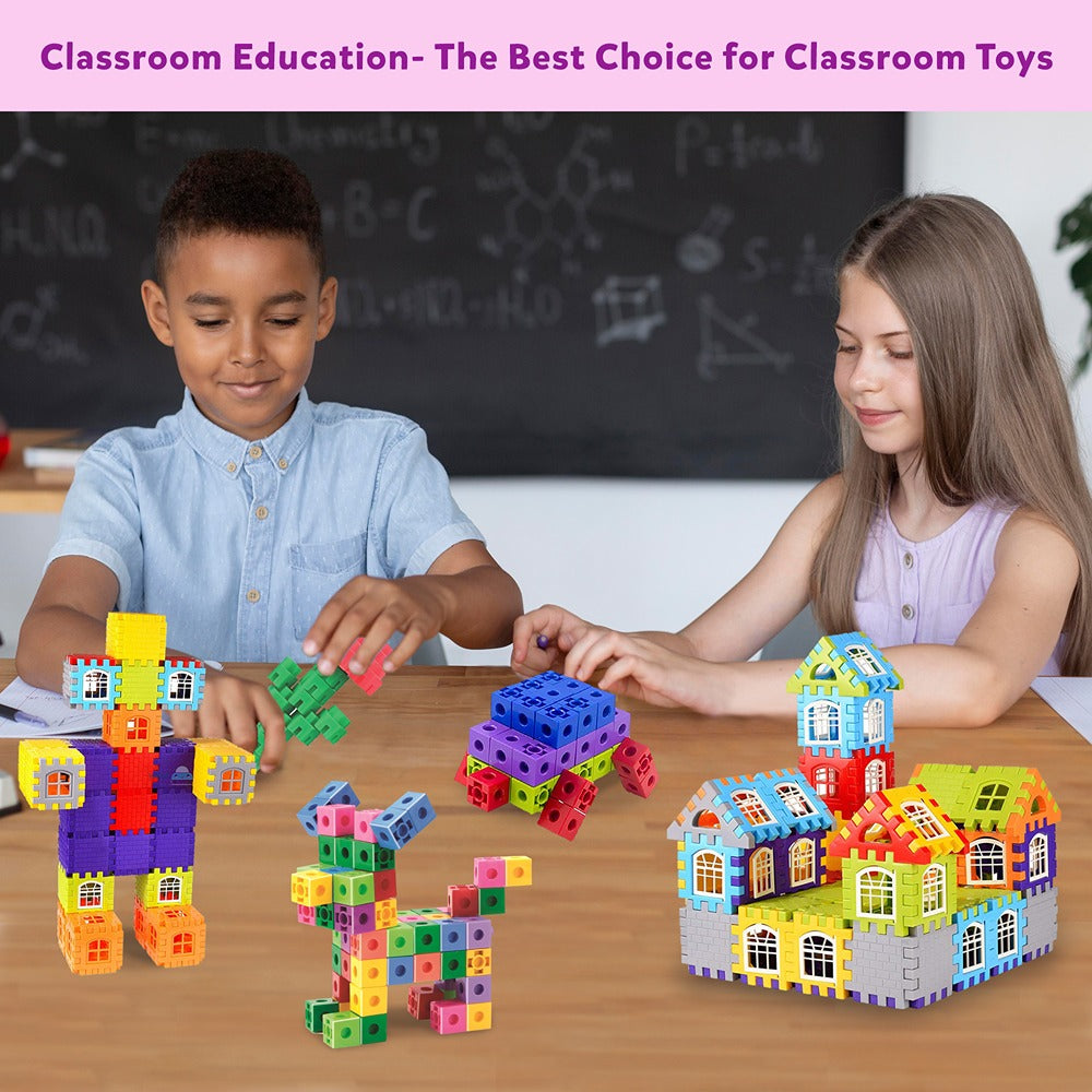 3-in-1 Building Blocks - Education & Learning Blocks (125+ pcs)