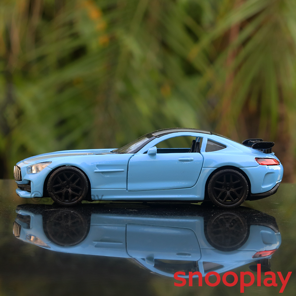 Diecast Mercedes AMG GT (3261) with strips Car (1981 Model) - (Assorted Colors)