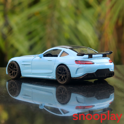 Diecast Mercedes AMG GT (3261) with strips Car (1981 Model) - (Assorted Colors)