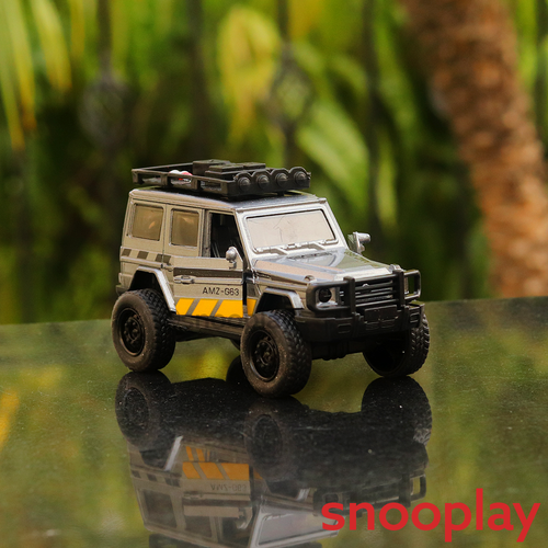 Resembling Mercedes G63 Diecast Car - 3255 | Light & Sound (7 Years till Grown Ups)
