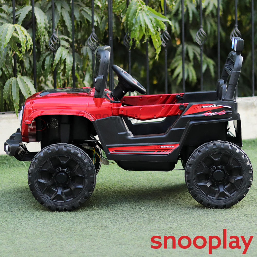Parental & Self Control | Battery G-Wagon Ride-On | Bluetooth Connectivity, USB, Music, Light, AUX, Honk (1.5-8 Years)