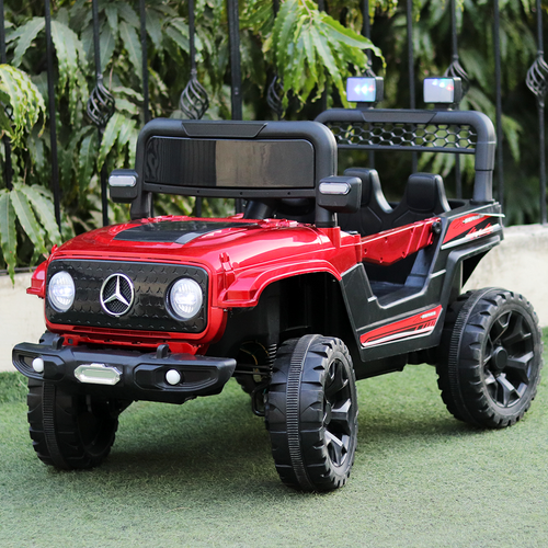 Parental & Self Control | Battery G-Wagon Ride-On | Bluetooth Connectivity, USB, Music, Light, AUX, Honk (1.5-8 Years)