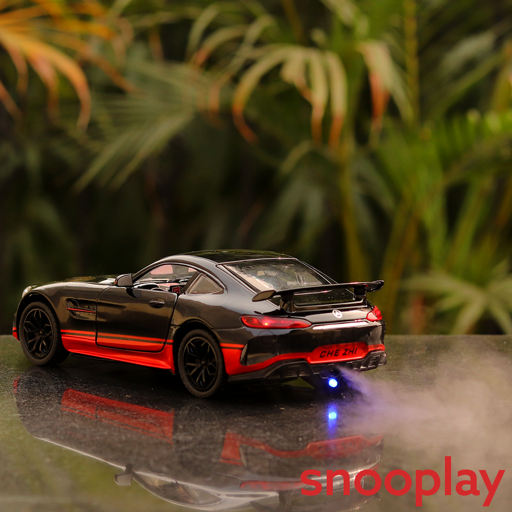 Mercedes AMG GT Diecast car With Water Spray Function, Light and sound (1:24 Scale Model)