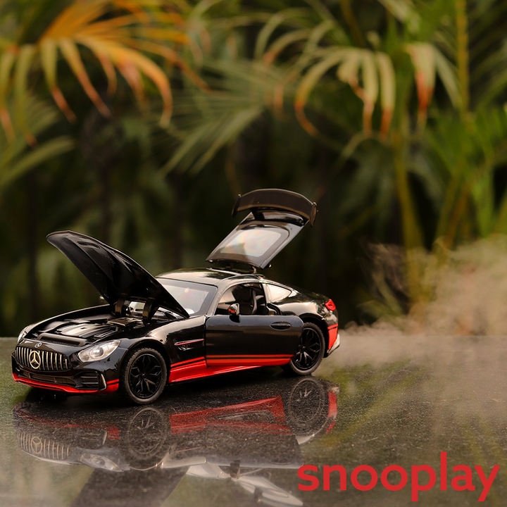 Mercedes AMG GT Diecast car With Water Spray Function, Light and sound (1:24 Scale Model)