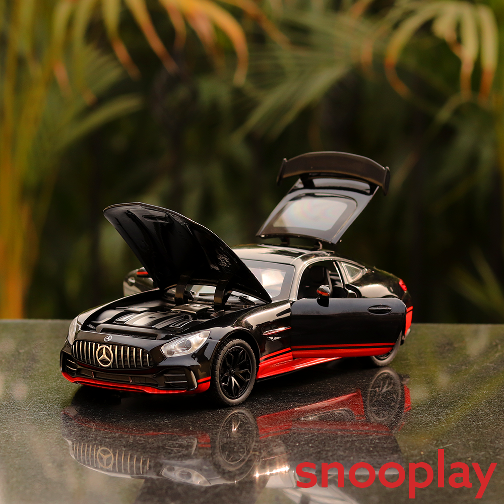 Mercedes AMG GT Diecast car With Water Spray Function, Light and sound (1:24 Scale Model)