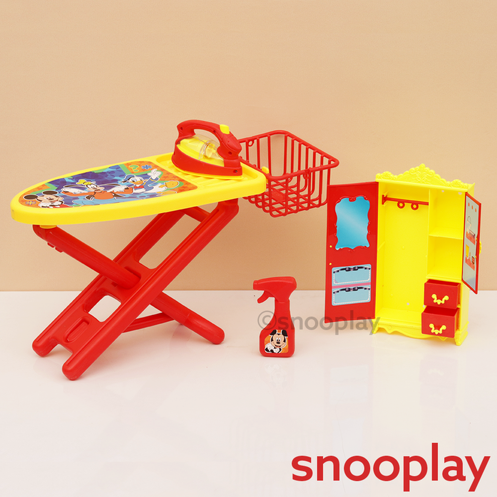Pieces Original Disney Mickey Mouse Realistic Ironing Playset (3-7 Years)