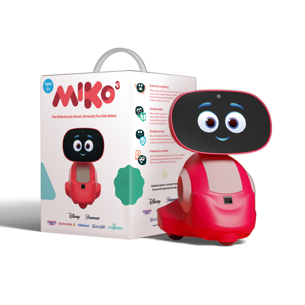Original Miko 3: AI-Powered Smart Robot STEM Learning Educational Robot (5-12 Years)