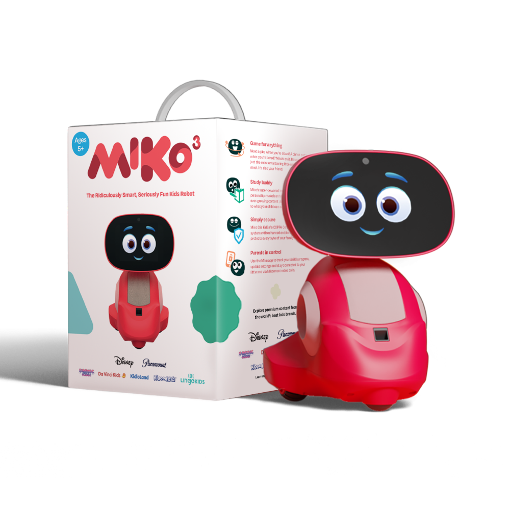 Original Miko 3: AI-Powered Smart Robot for Kids | STEM Learning & Educational Robot | Interactive Robot - COD Not Available