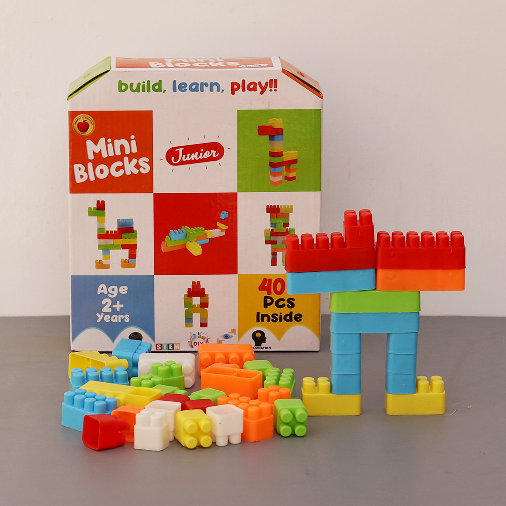 Junior Mini Building Blocks (40+ PCS)