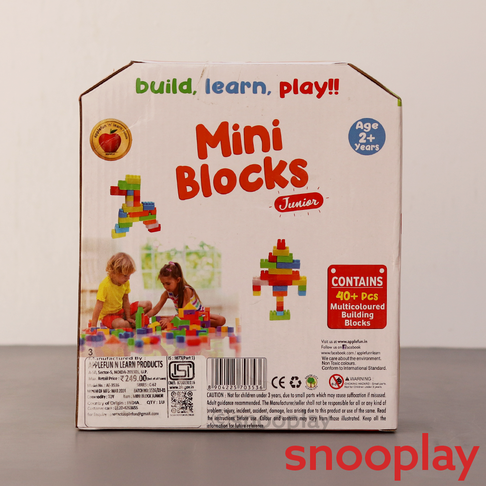 Junior Mini Building Blocks (40+ PCS)