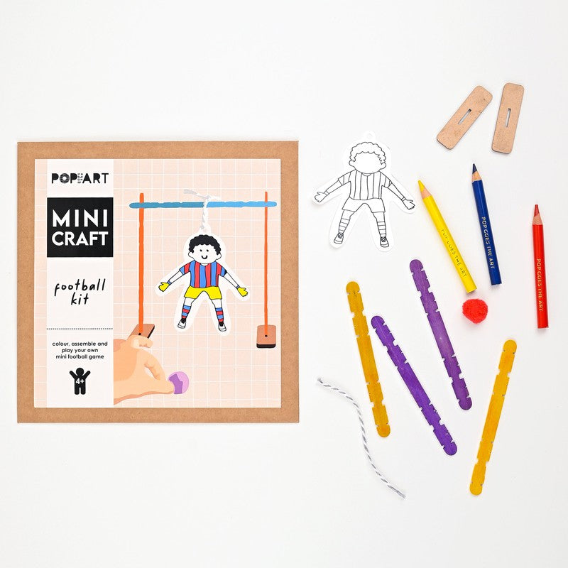 DIY Mini Craft for Kids - Football Kit