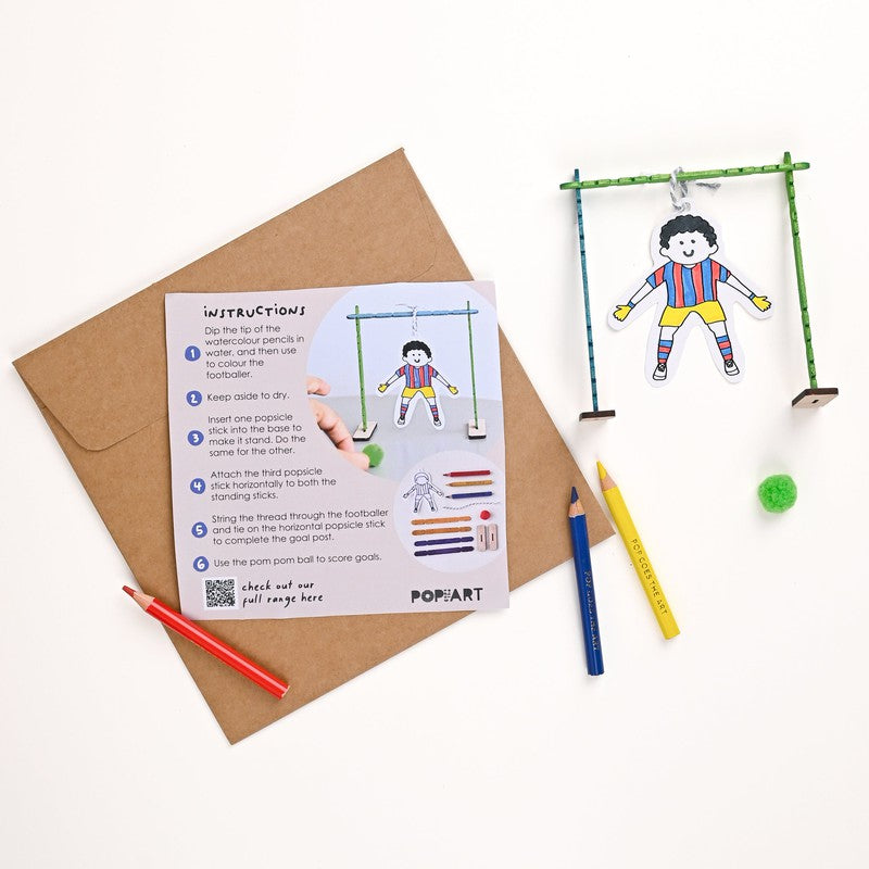 DIY Mini Craft for Kids - Football Kit