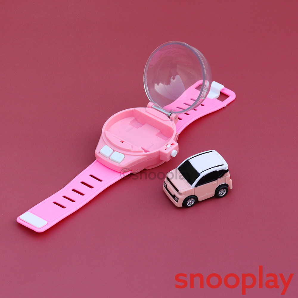 Mini Watch Remote Control Car Toy - Assorted Designs