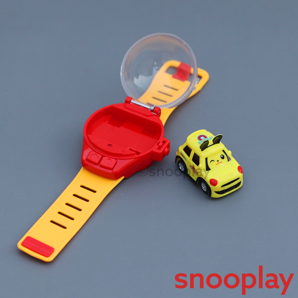 Mini Watch Remote Control Car Toy - Assorted Designs