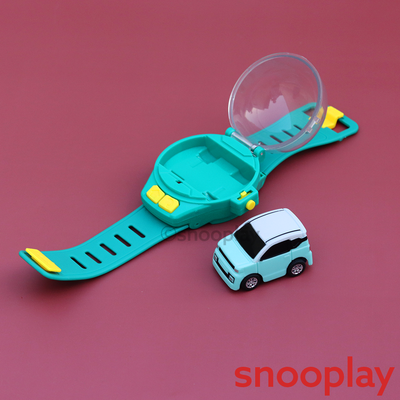 Mini Watch Remote Control Car Toy - Assorted Designs