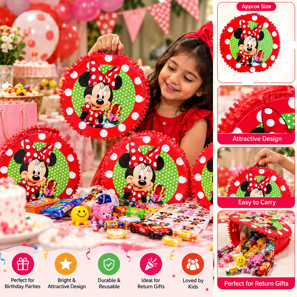 Kids Cartoon Character Loot Bag | Party Return Gift Bag