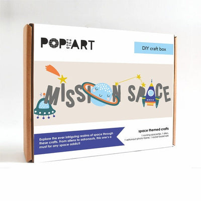 DIY Craft Box for Kids - Mission Space