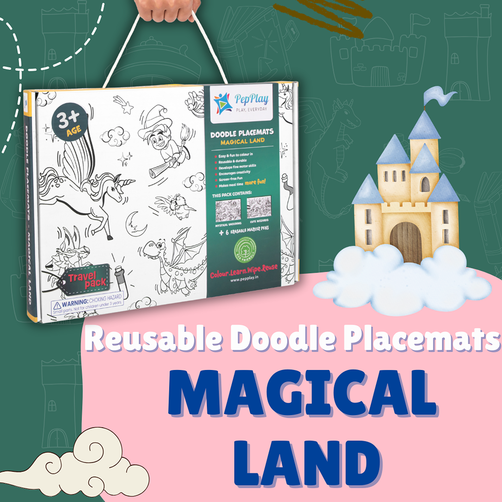 Doodle placemats- Magical Land