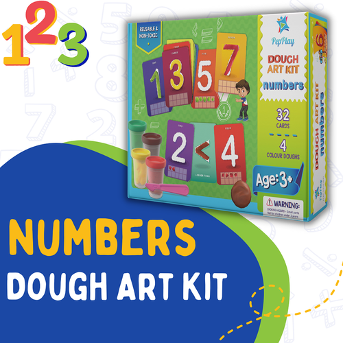 Dough Art Kit - Numbers (2-5 Years)