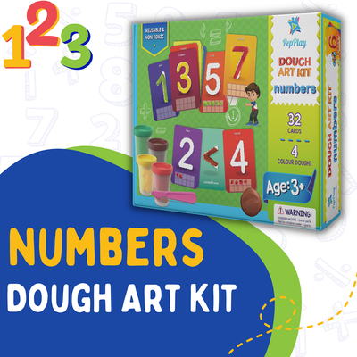 Dough Art Kit - Numbers