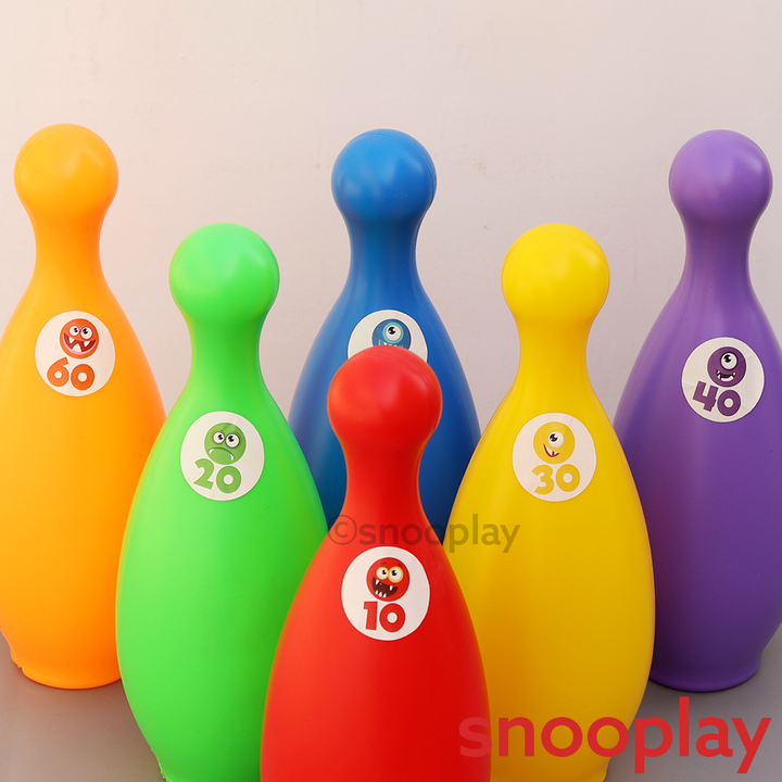 Applefun 'n' learn Monster Bowling Set with 2 Balls (3-10 Years)
