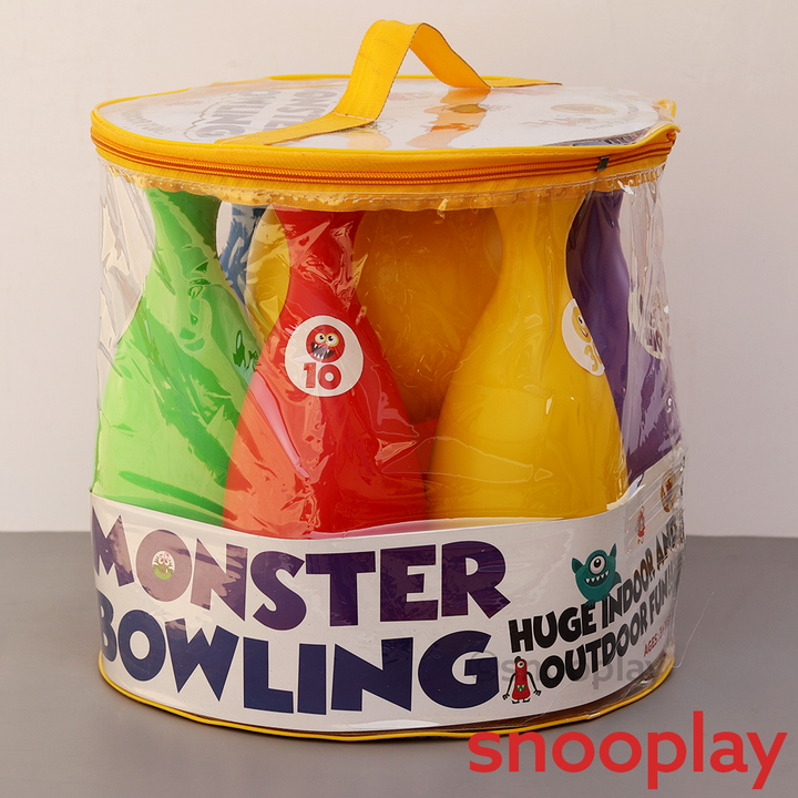 Applefun 'n' learn Monster Bowling Set with 2 Balls (3-10 Years)