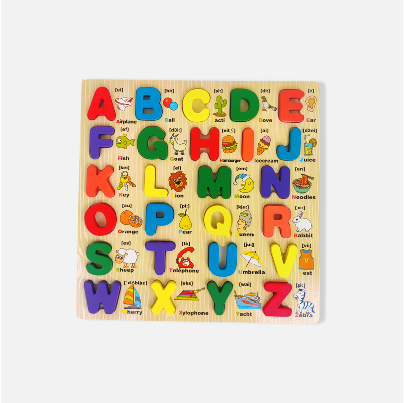 Montessori Magic Alphabet and Visuals Board