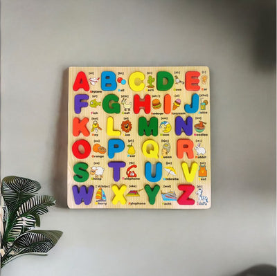 Montessori Magic Alphabet and Visuals Board