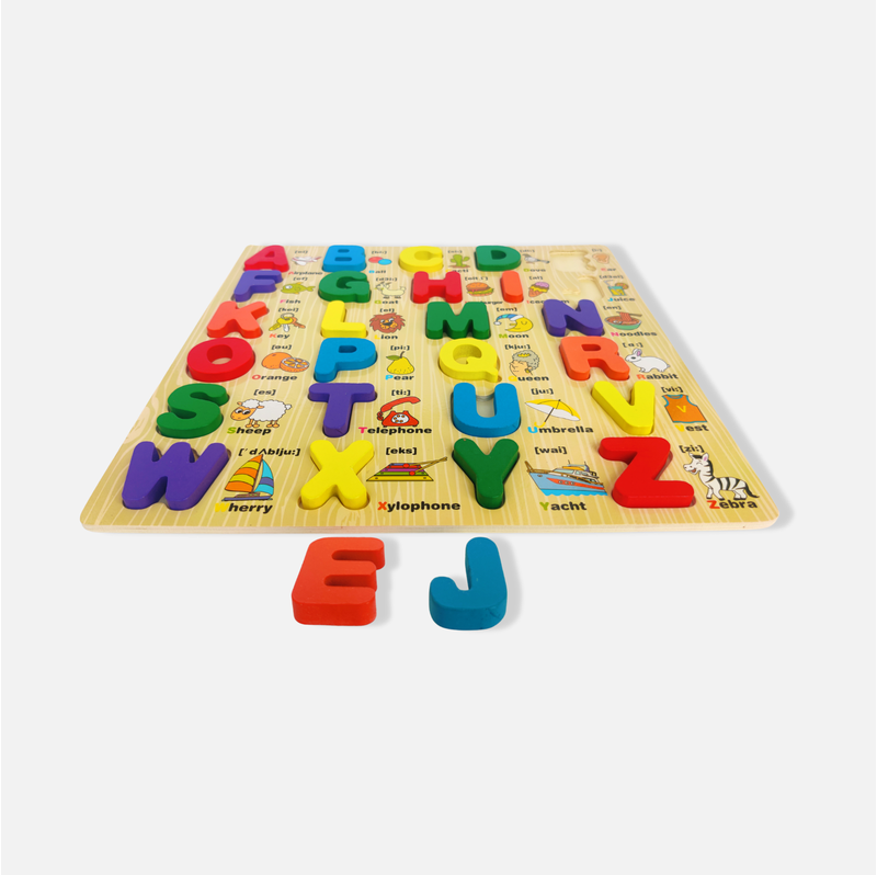 Montessori Magic Alphabet and Visuals Board