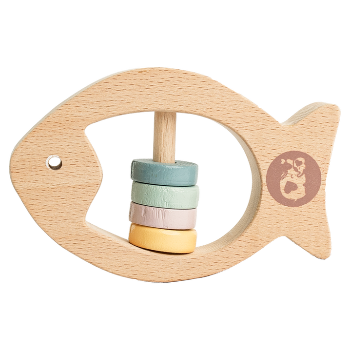 Mr. Fish Wooden Teether