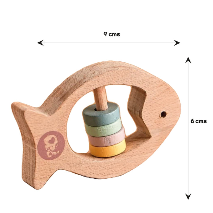 Mr. Fish Wooden Teether