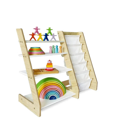 Woodbee Toys Multi Purpose Book Shelf (3-12 Years)