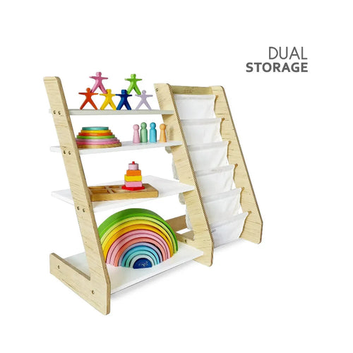 Woodbee Toys Multi Purpose Book Shelf (3-12 Years)
