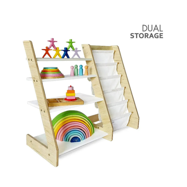 Woodbee Toys Multi Purpose Book Shelf (3-12 Years)