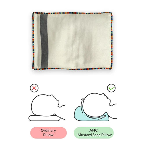 Zikku Mustard Seed/Head-Shaping Pillow for Newborn