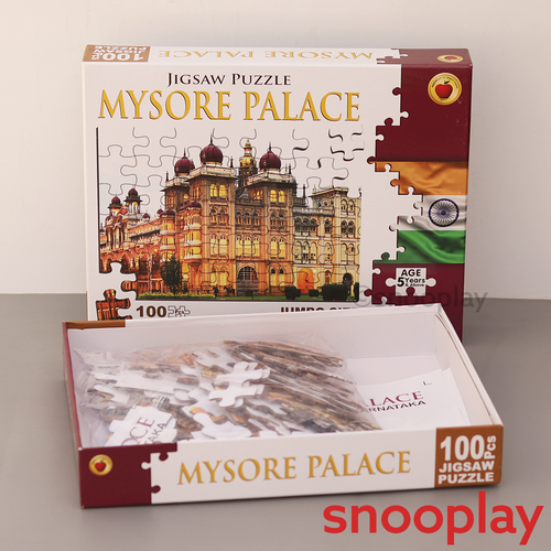Applefun 'n' learn Mysore Palace Jigsaw Puzzle - 100 Pieces (5-8 Years)