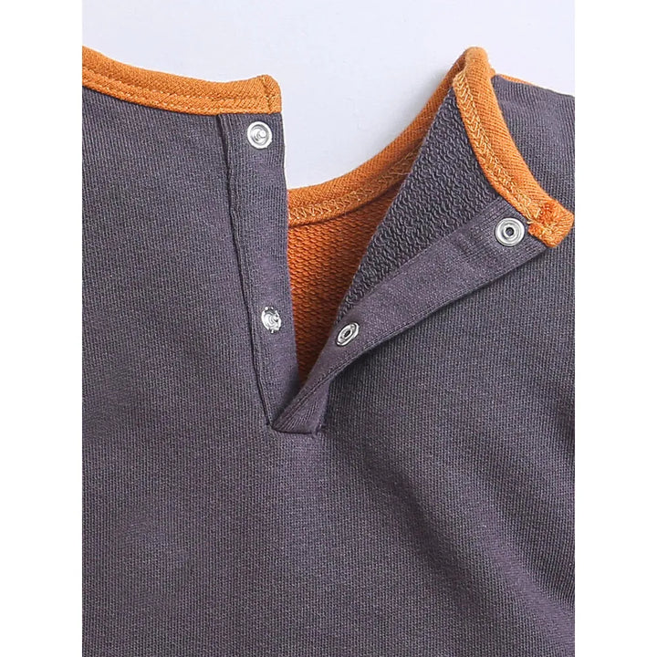 Nino Bambino Round Neck Long Sleeve Romper