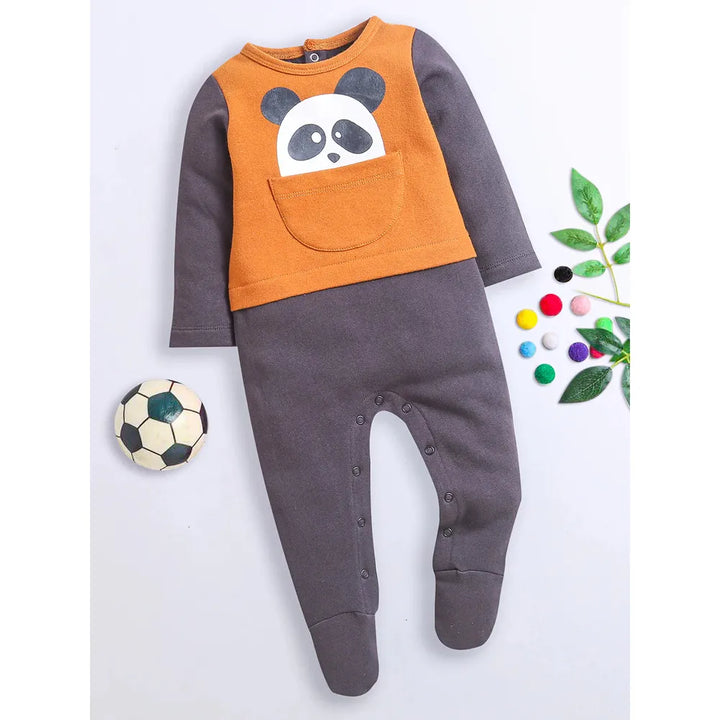 Nino Bambino Round Neck Long Sleeve Romper