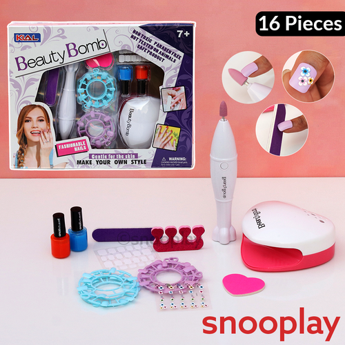 Beauty Nails Studio Pretend Play Kit - 16 Pieces (7-12 Years)