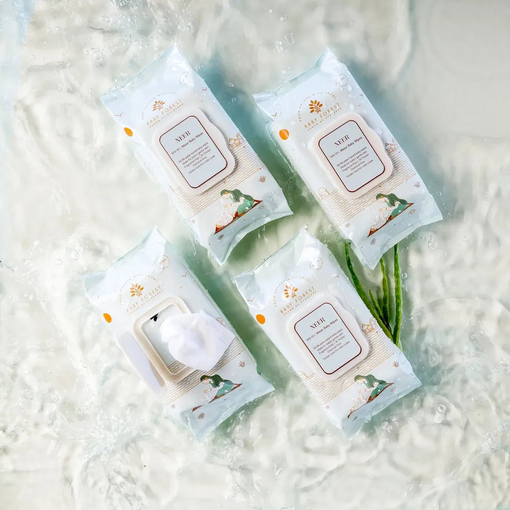 Baby Forest Neer 99.9% Water Baby Wipes | Pack of 1 | 72N Wipes