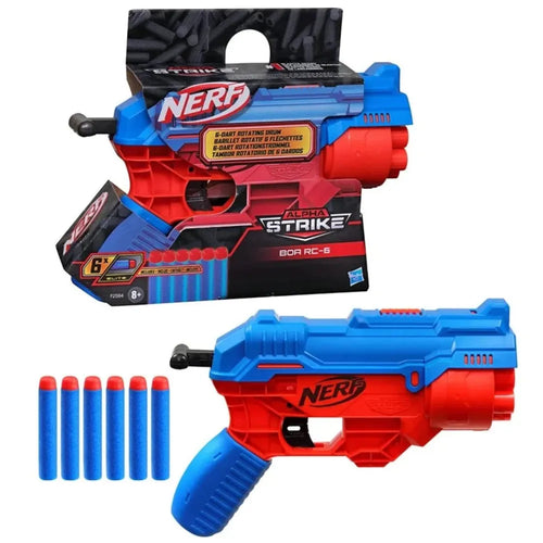 Original Nerf Alpha Strike BOA RC-6 Dart Blaster with 6 Darts (8-12 Years)