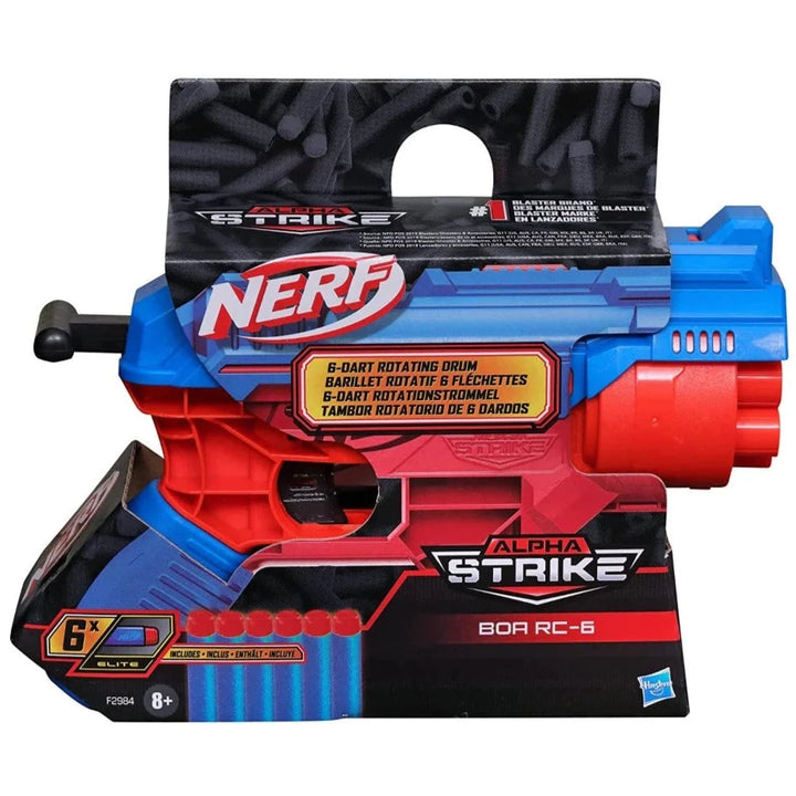 Original Nerf Alpha Strike BOA RC-6 Dart Blaster with 6 Darts by Hasbro