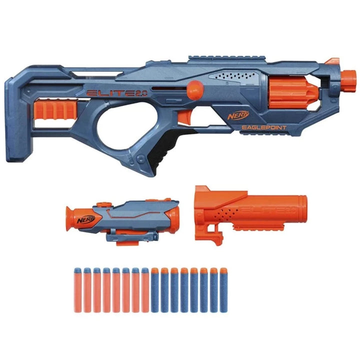 Original Nerf Elite 2.0 Eaglepoint RD-8 Dart Blaster with 16 Darts by Hasbro