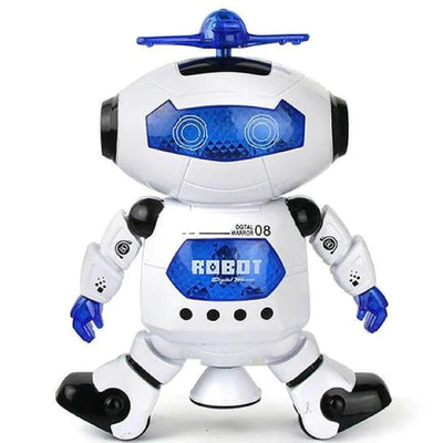 Musical And Dancing Naughty Robot (White, Blue)