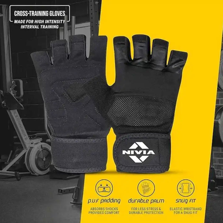 Nivia Cross Training Gloves | Large Size